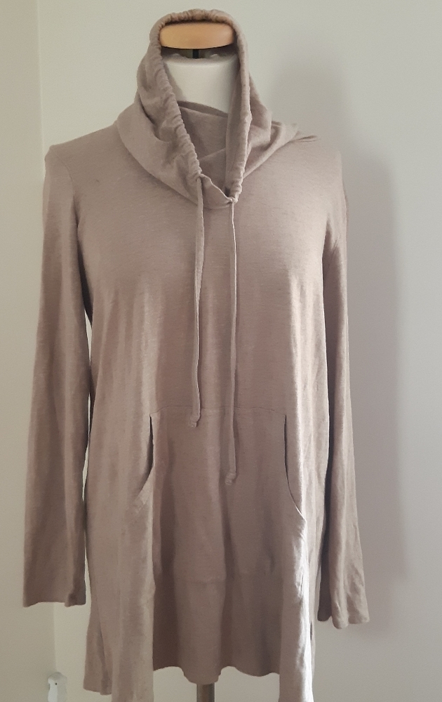 Pure Jill Utrasoft Women's Tunic Brown Size M
